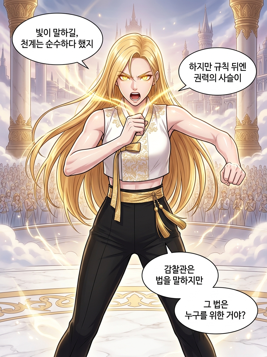 빛이 말하길, 비트가 내려왔다 24컷