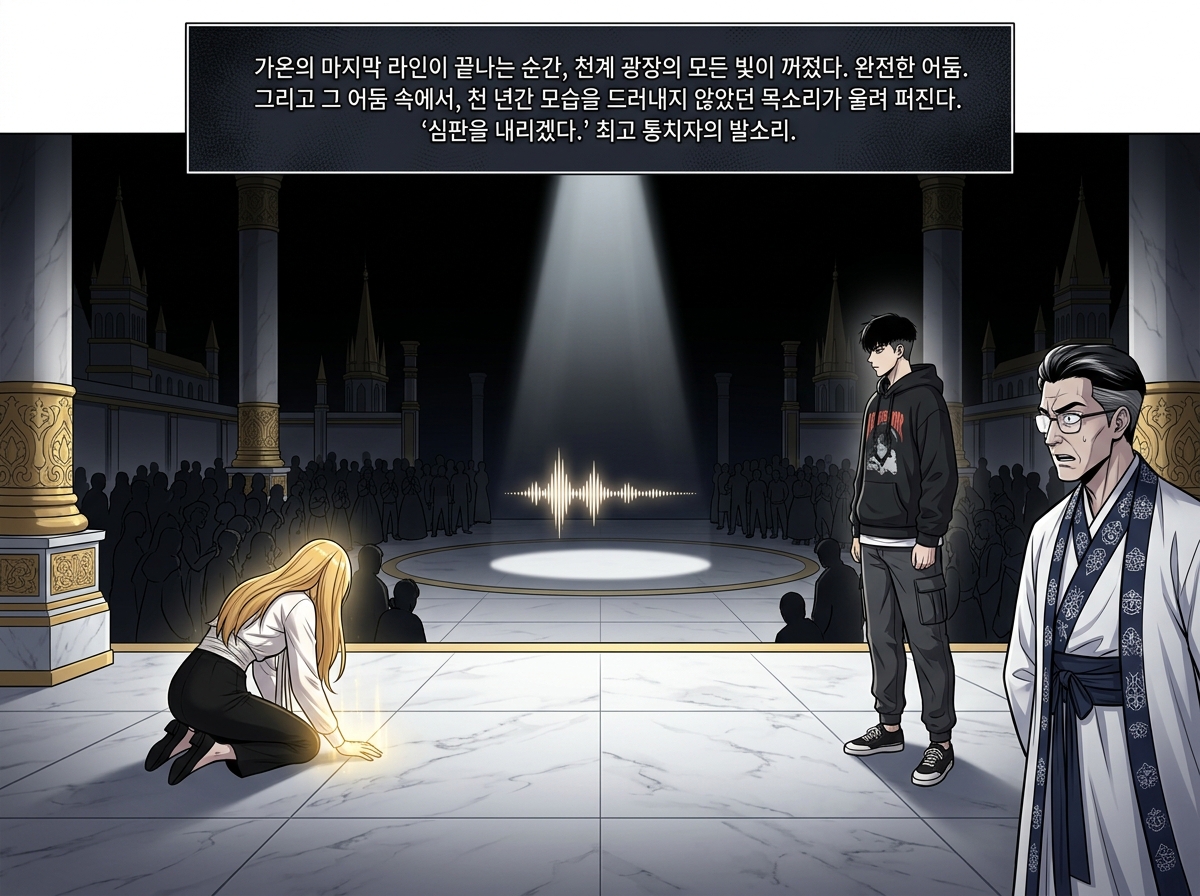 빛이 말하길, 비트가 내려왔다 30컷