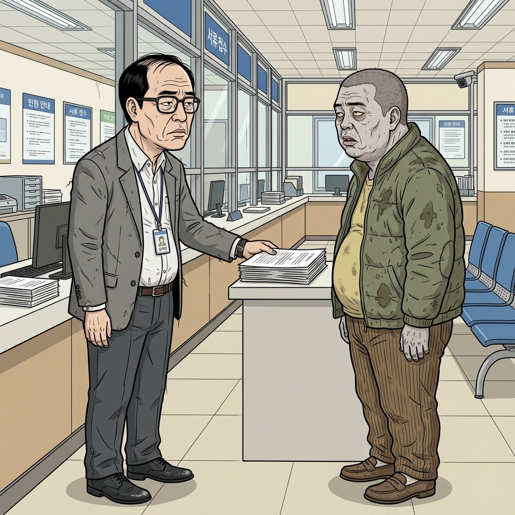 민원의 여왕 2화: 민원실의 좀비 바이러스 16컷