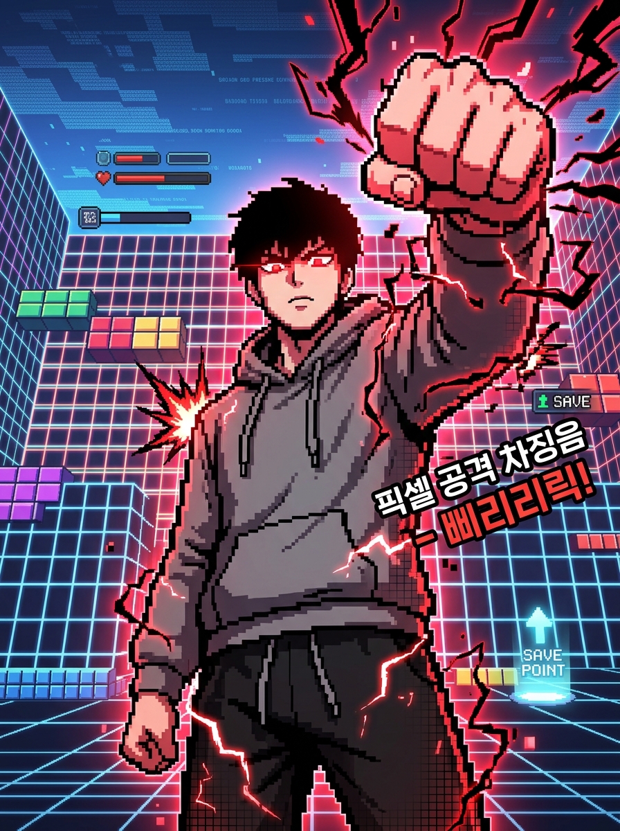 8비트 전투 - 규칙을 깨부수다 4컷