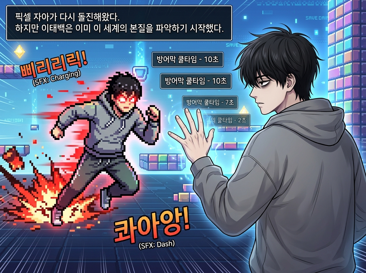 8비트 전투 - 규칙을 깨부수다 7컷
