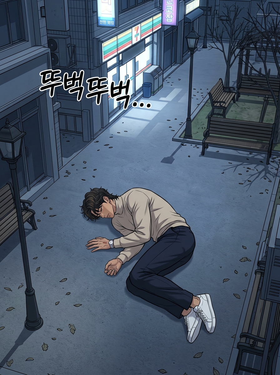 2화 [시간을 사는 자, 기억을 파는 자] 4컷