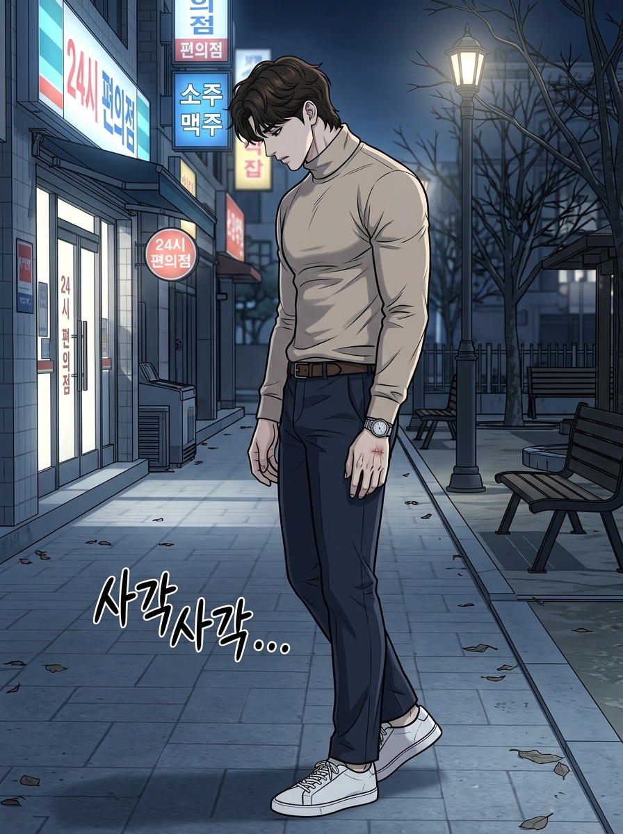 2화 [시간을 사는 자, 기억을 파는 자] 8컷
