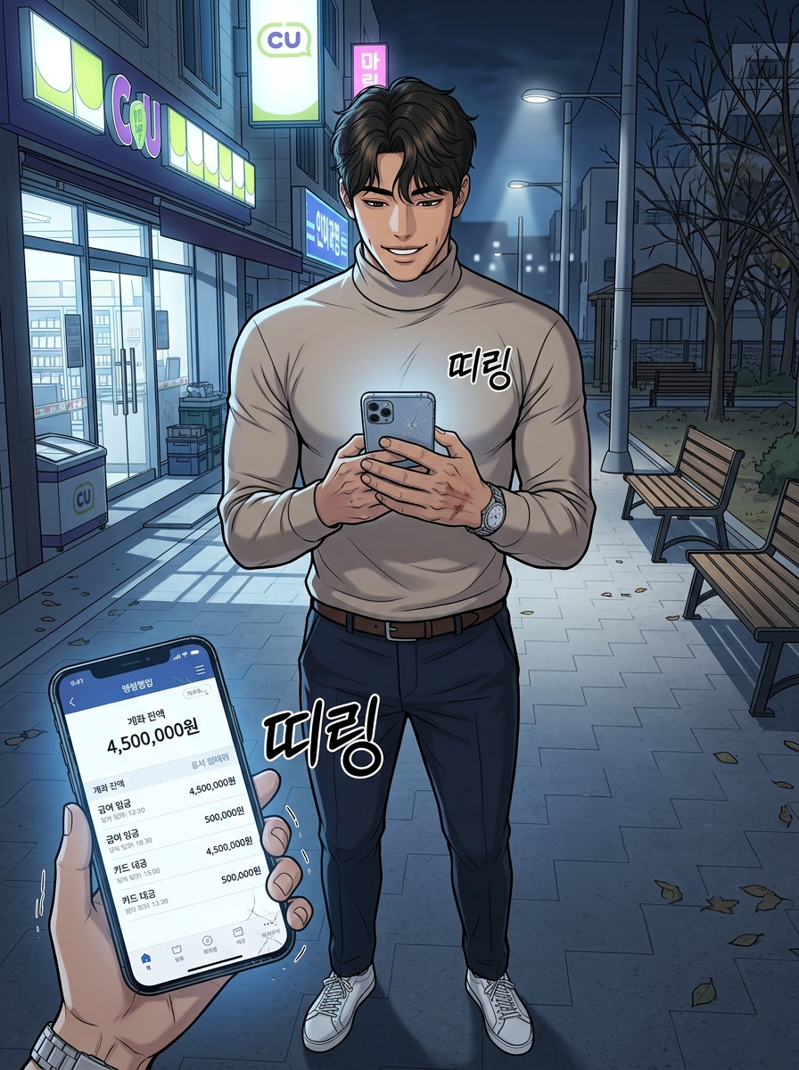 2화 [시간을 사는 자, 기억을 파는 자] 10컷