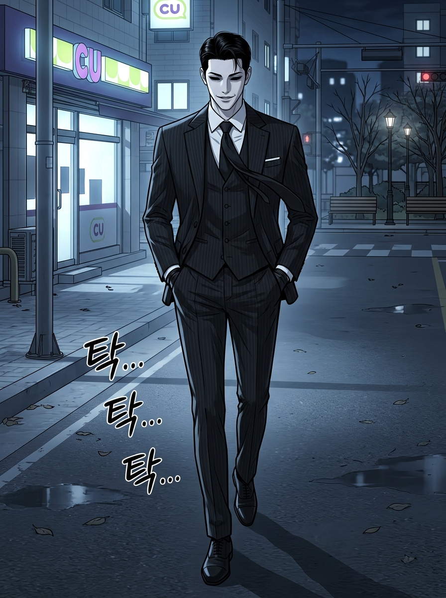 2화 [시간을 사는 자, 기억을 파는 자] 13컷