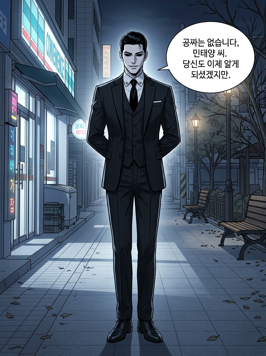 2화 [시간을 사는 자, 기억을 파는 자] 15컷