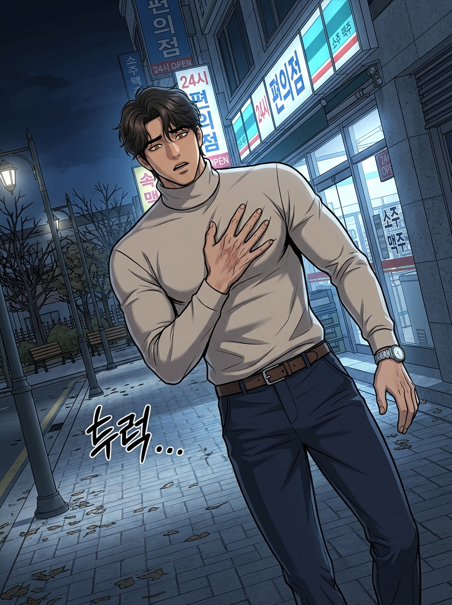 2화 [시간을 사는 자, 기억을 파는 자] 18컷