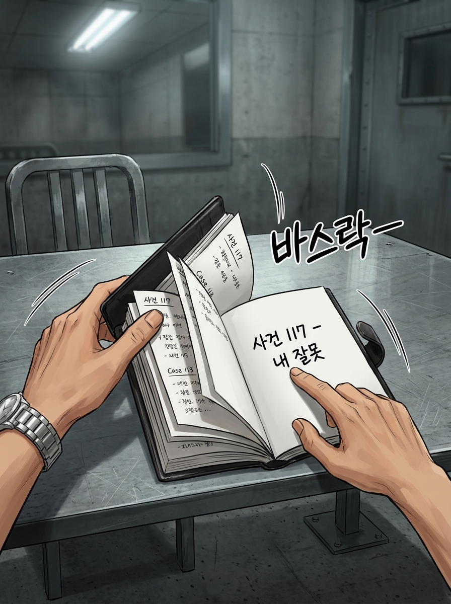 3층 취조실의 심리전 24컷