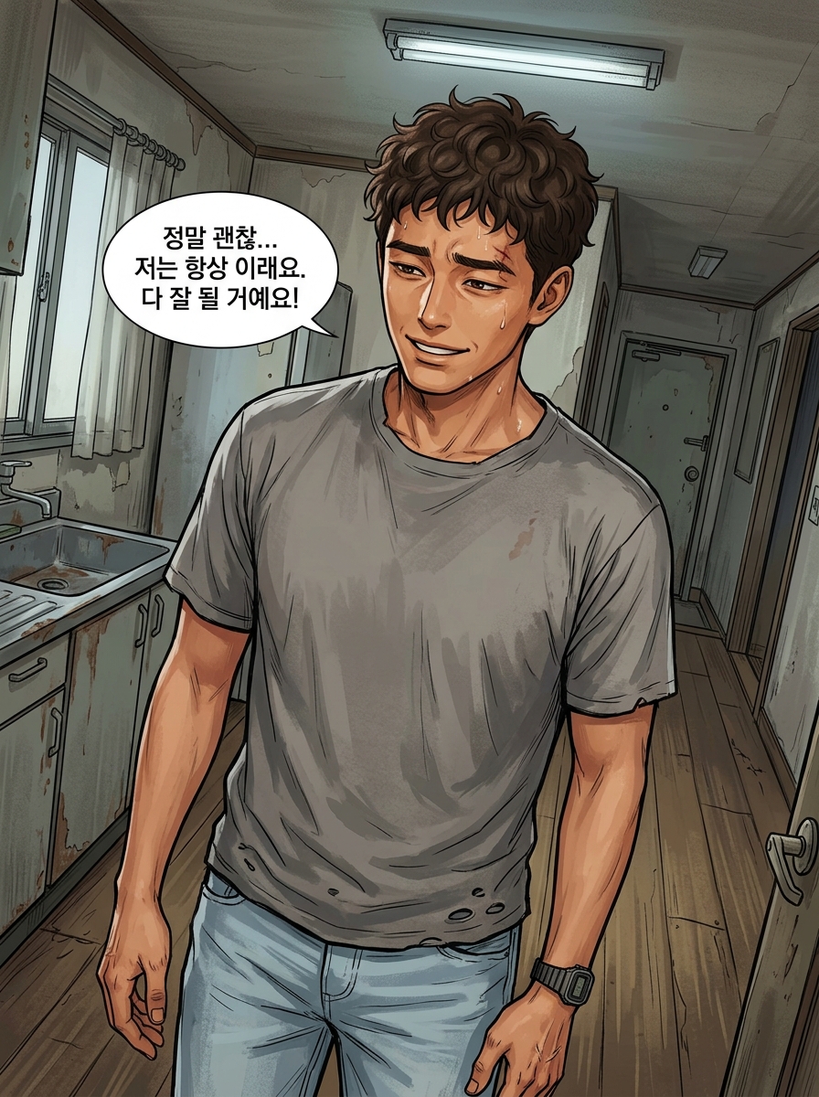 구한 사람, 구하러 온 사람 11컷