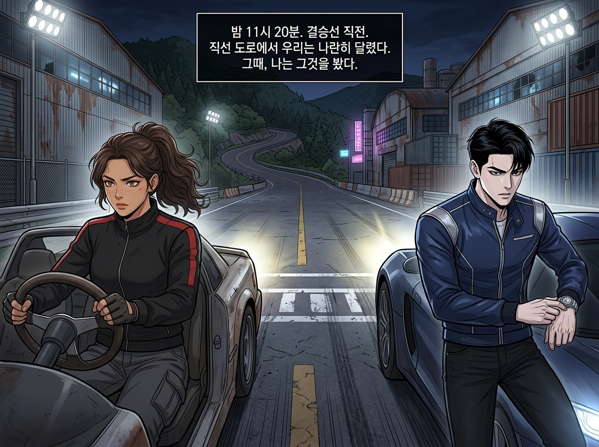 아스팔트 위의 복수 23컷