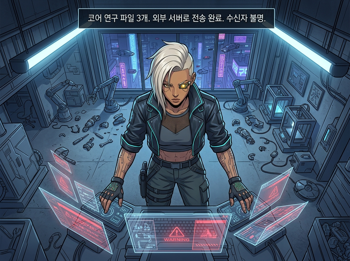 네온 아래 증명의 시간 8컷