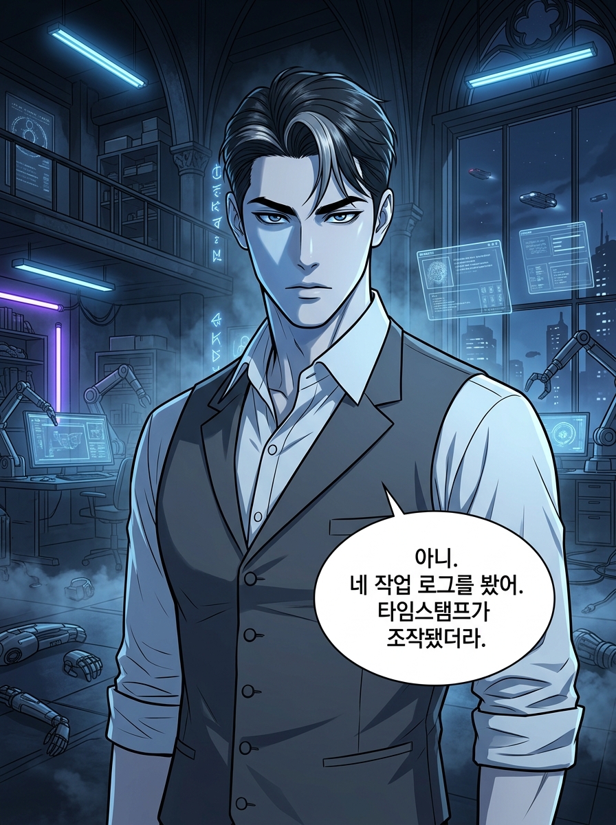 네온 아래 증명의 시간 24컷
