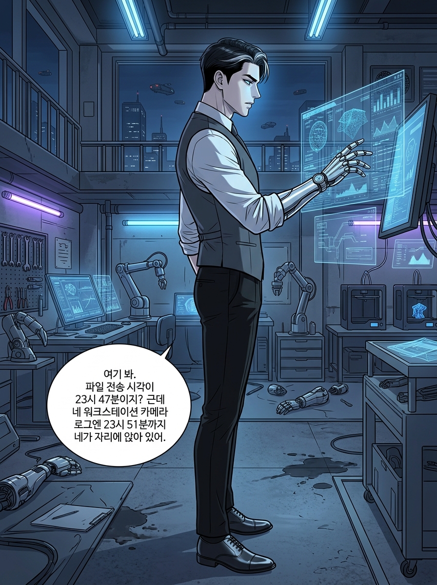 네온 아래 증명의 시간 27컷