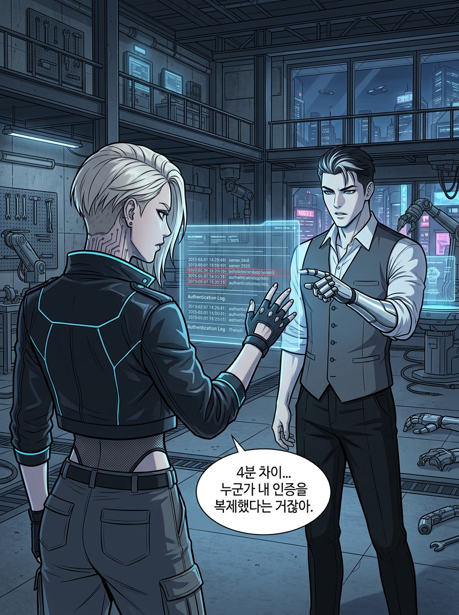 네온 아래 증명의 시간 28컷