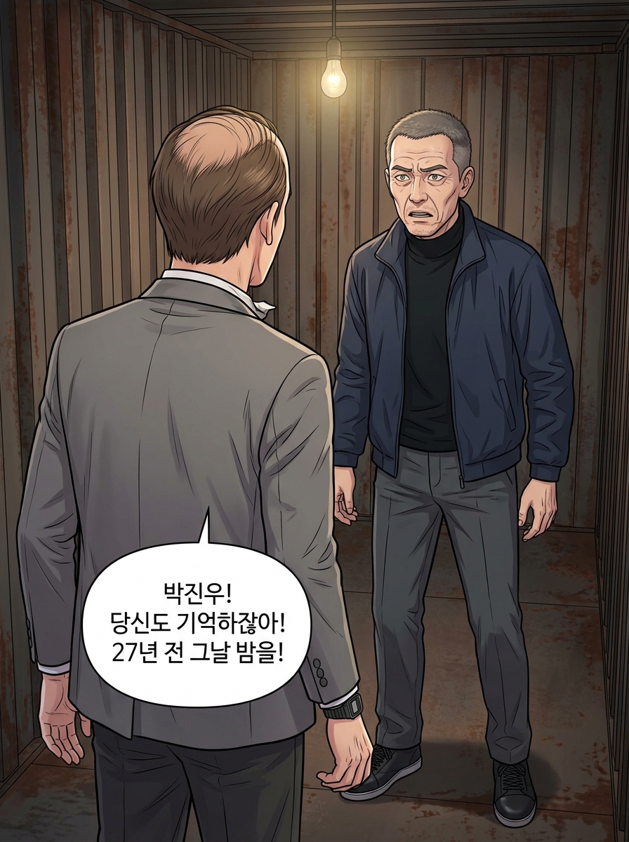 어둠 속의 23개 별 - 심판자들의 귀환 8화: 빨간 줄 - 민소의 가족 13컷