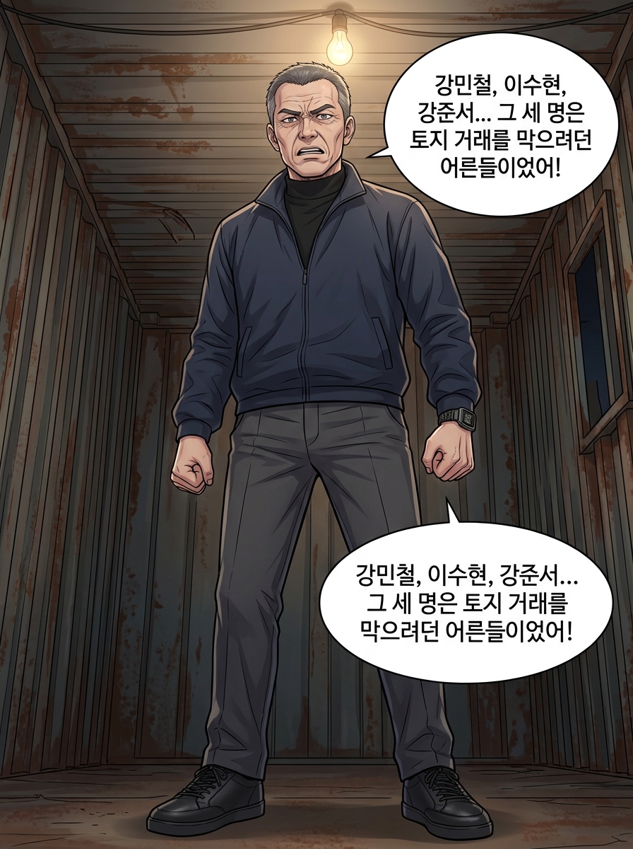 어둠 속의 23개 별 - 심판자들의 귀환 8화: 빨간 줄 - 민소의 가족 16컷
