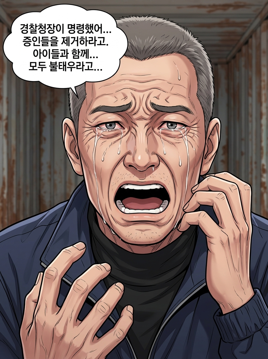 어둠 속의 23개 별 - 심판자들의 귀환 8화: 빨간 줄 - 민소의 가족 18컷