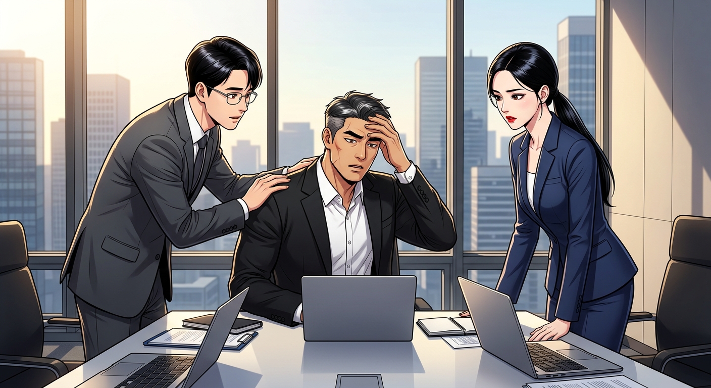 소원의 대가 2화: 중소기업의 반란이 시작됐다 24컷