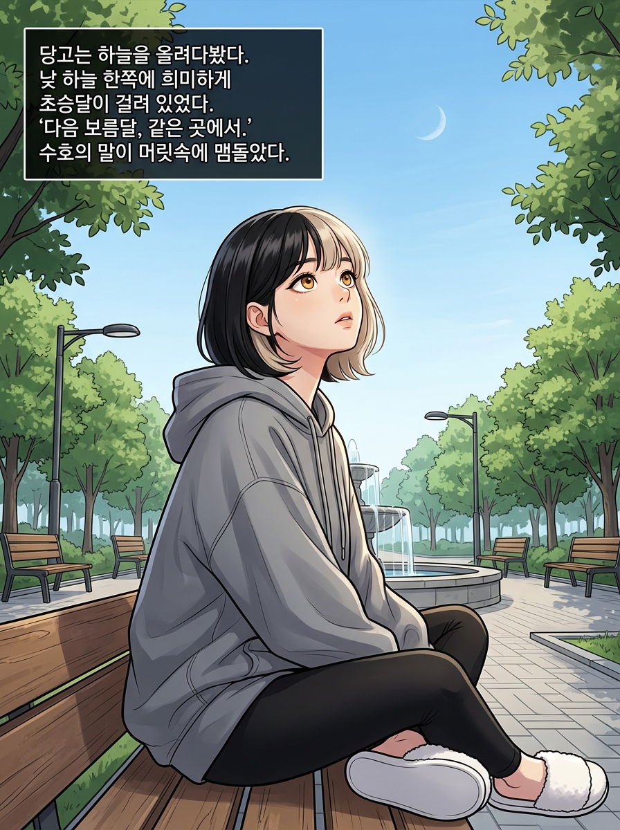 보름달까지 7일 9컷