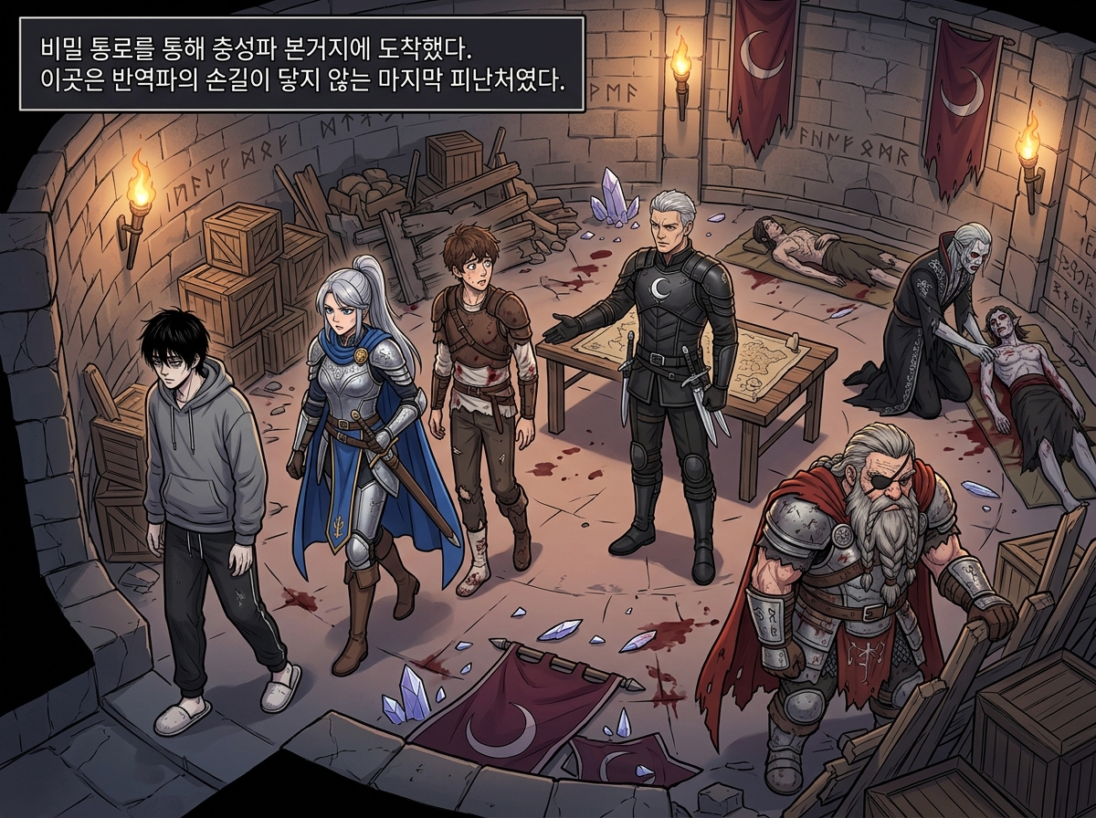 충성파의 마지막 저항 9컷