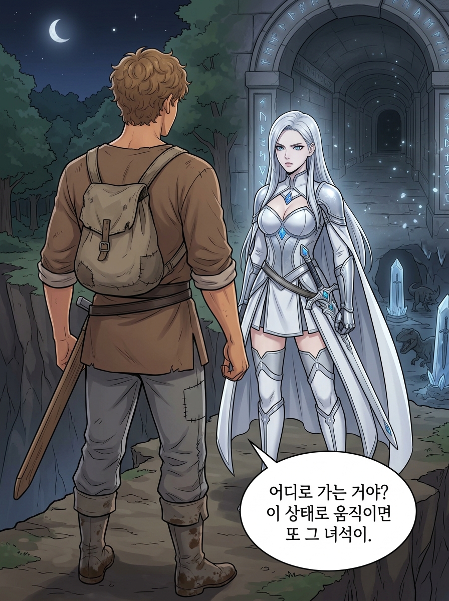검성 마리벨: 무한 레벨업의 계약자 4화 - 영점의 미궁 5컷
