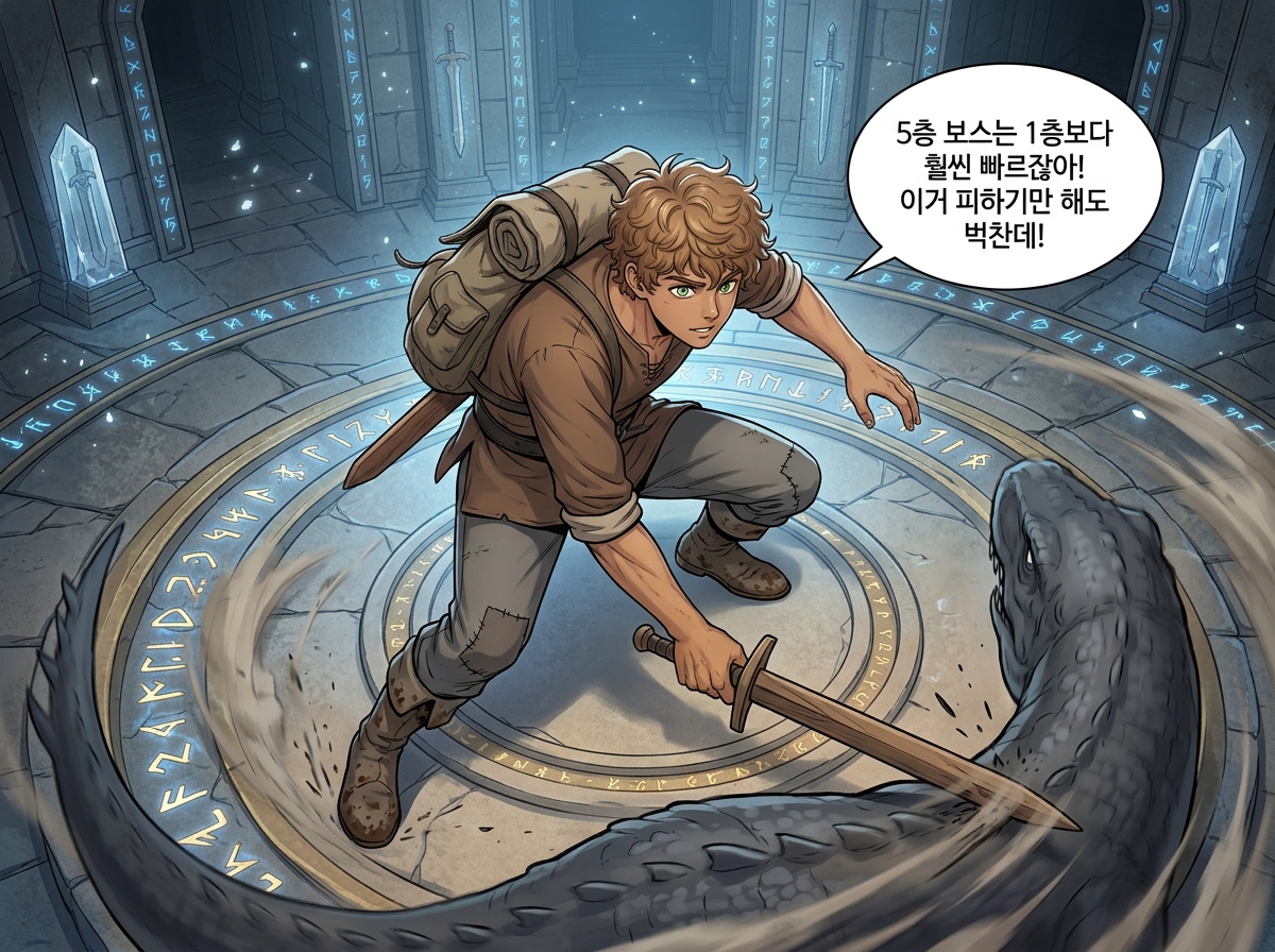 검성 마리벨: 무한 레벨업의 계약자 4화 - 영점의 미궁 17컷