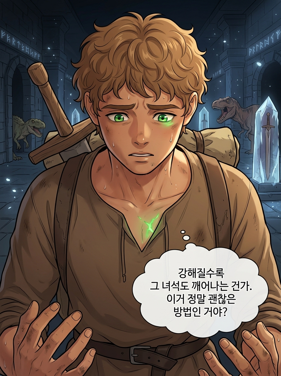 검성 마리벨: 무한 레벨업의 계약자 4화 - 영점의 미궁 20컷