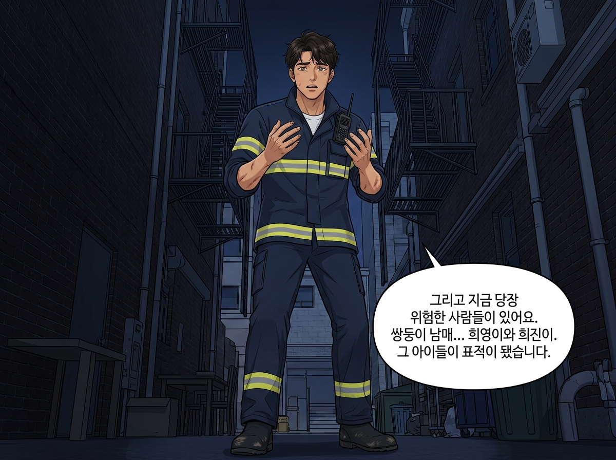 어둠 속의 23개 별 - 심판자들의 귀환 10화: 거울 속의 쌍둥이 6컷