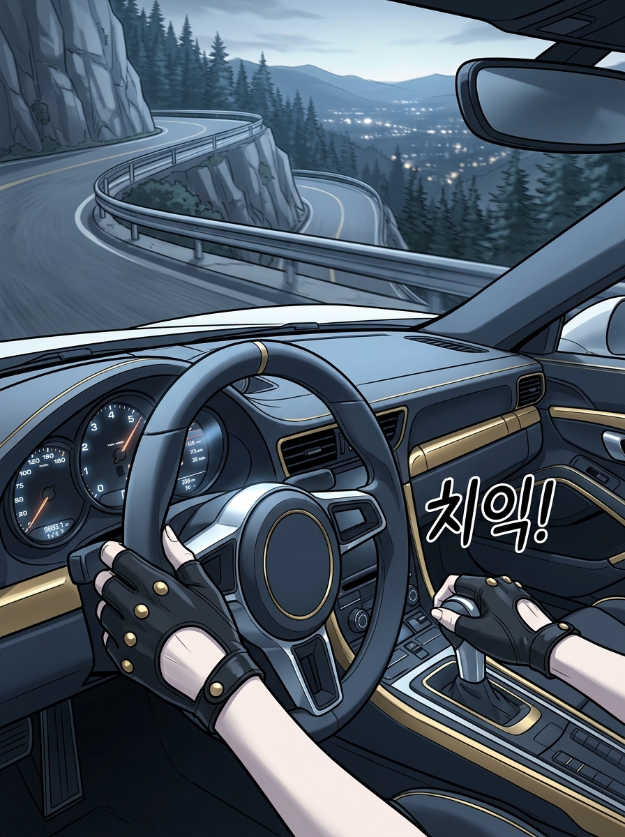 금발 여신의 질주 11컷