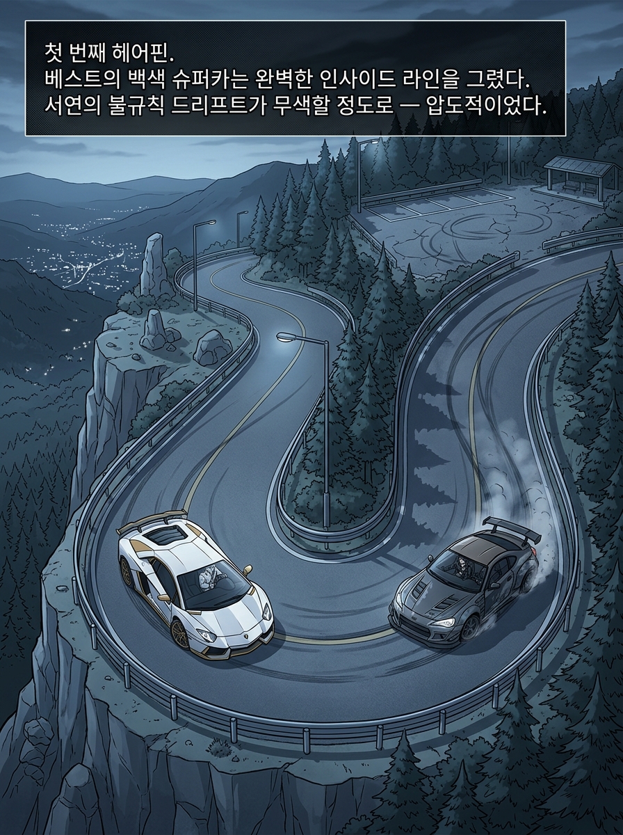 금발 여신의 질주 13컷
