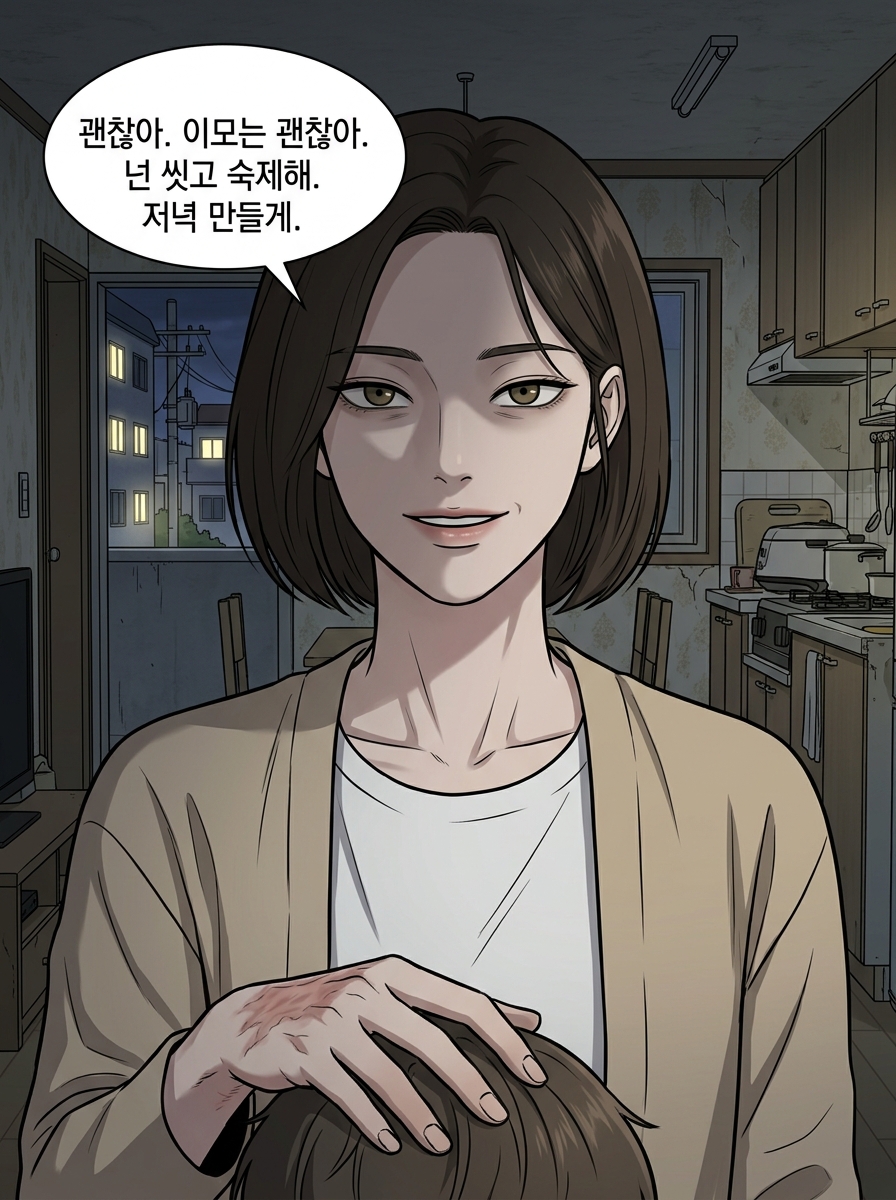 60개의 세계, 61번째 엄마 17컷