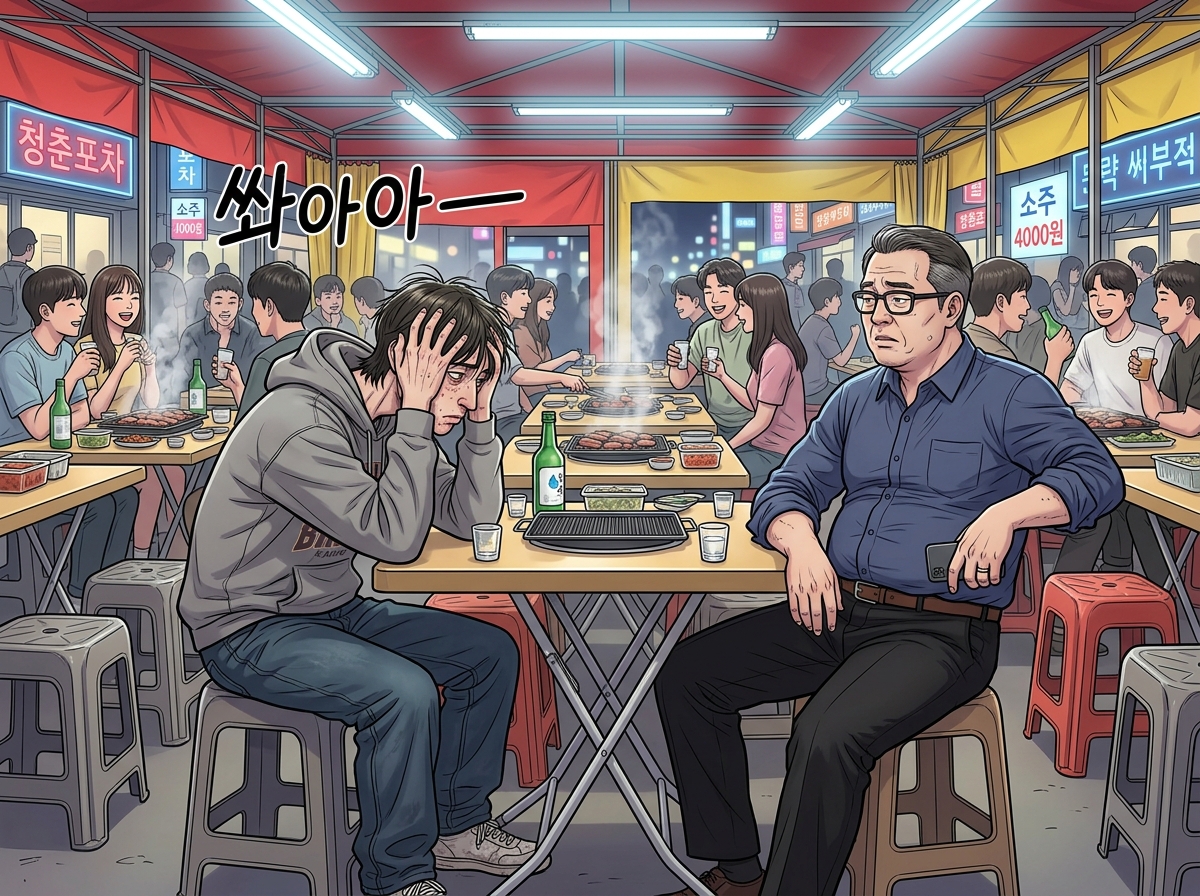 헌팅포차 생존기 20컷