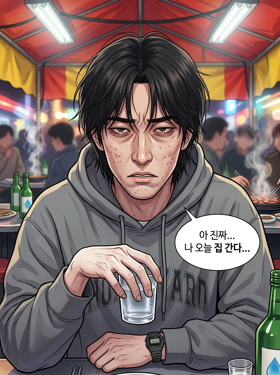 헌팅포차 생존기 21컷