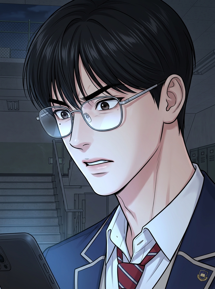 옥상의 눈물 — 4화: 균열의 시작 19컷