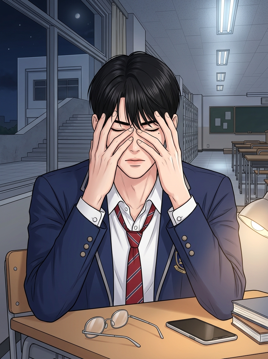 옥상의 눈물 — 4화: 균열의 시작 21컷
