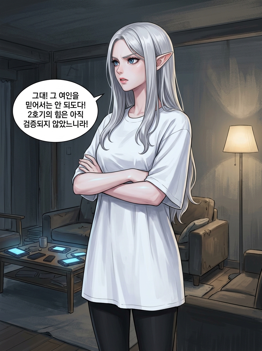 힐러의 치유와 삼각동맹의 균열 3컷