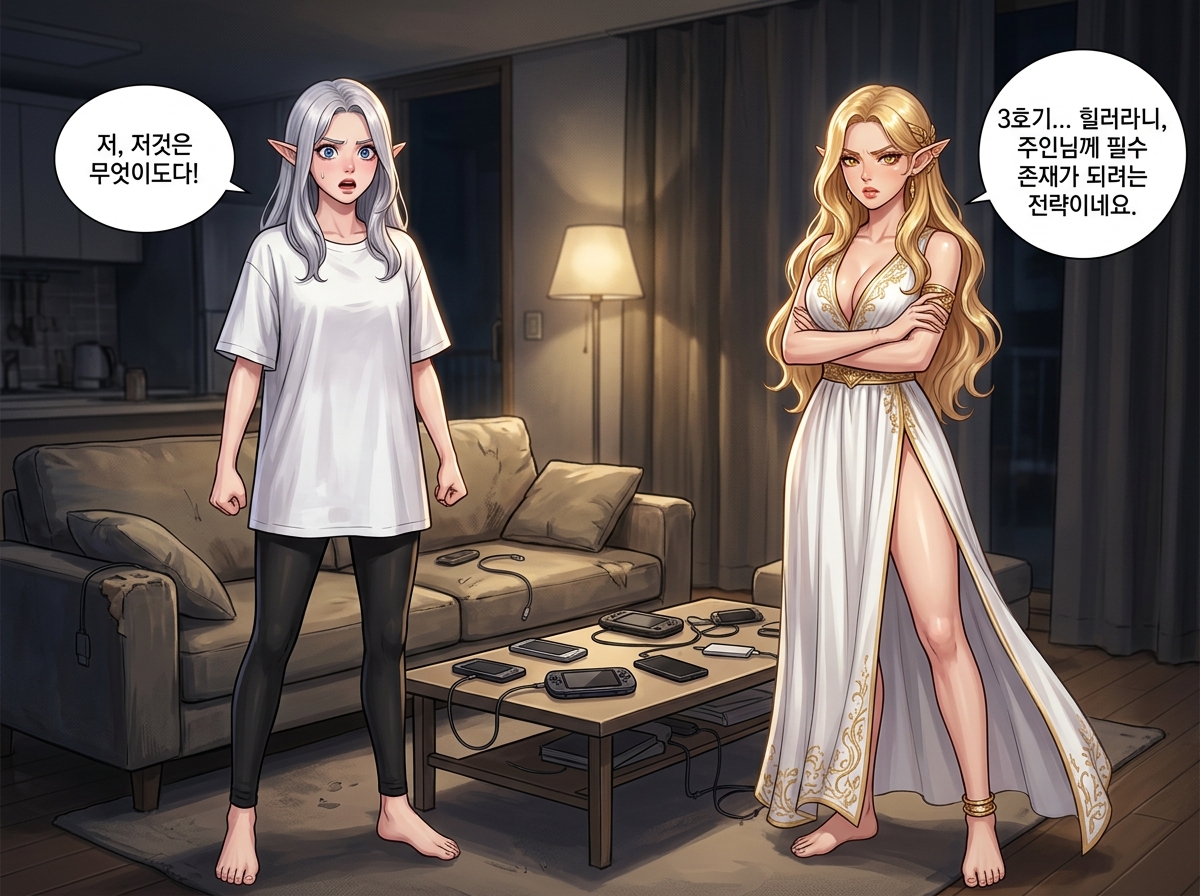 힐러의 치유와 삼각동맹의 균열 28컷