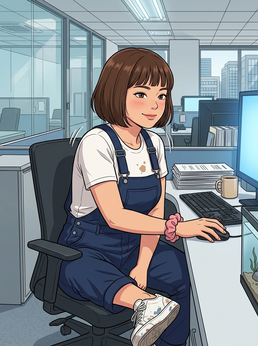 수조 너머 세계 8컷
