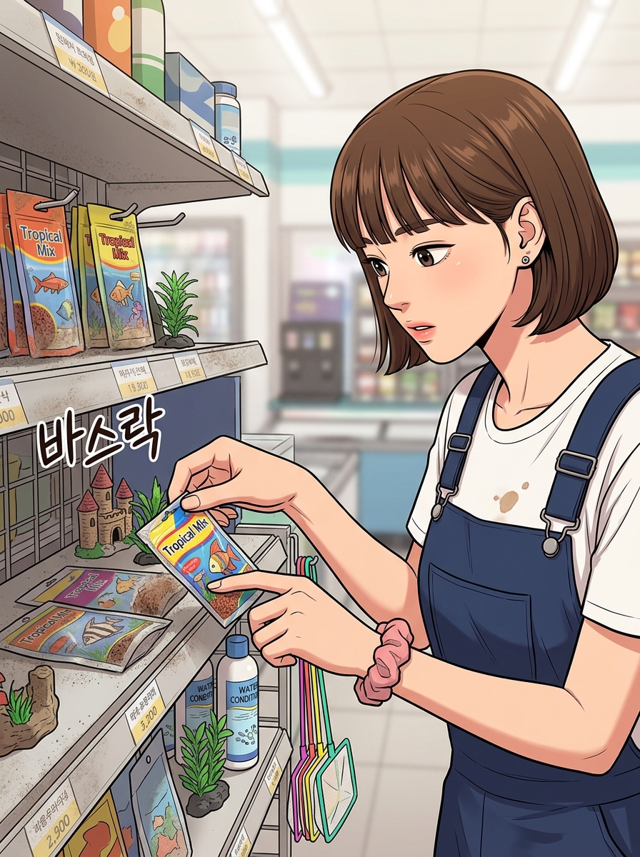 수조 너머 세계 12컷