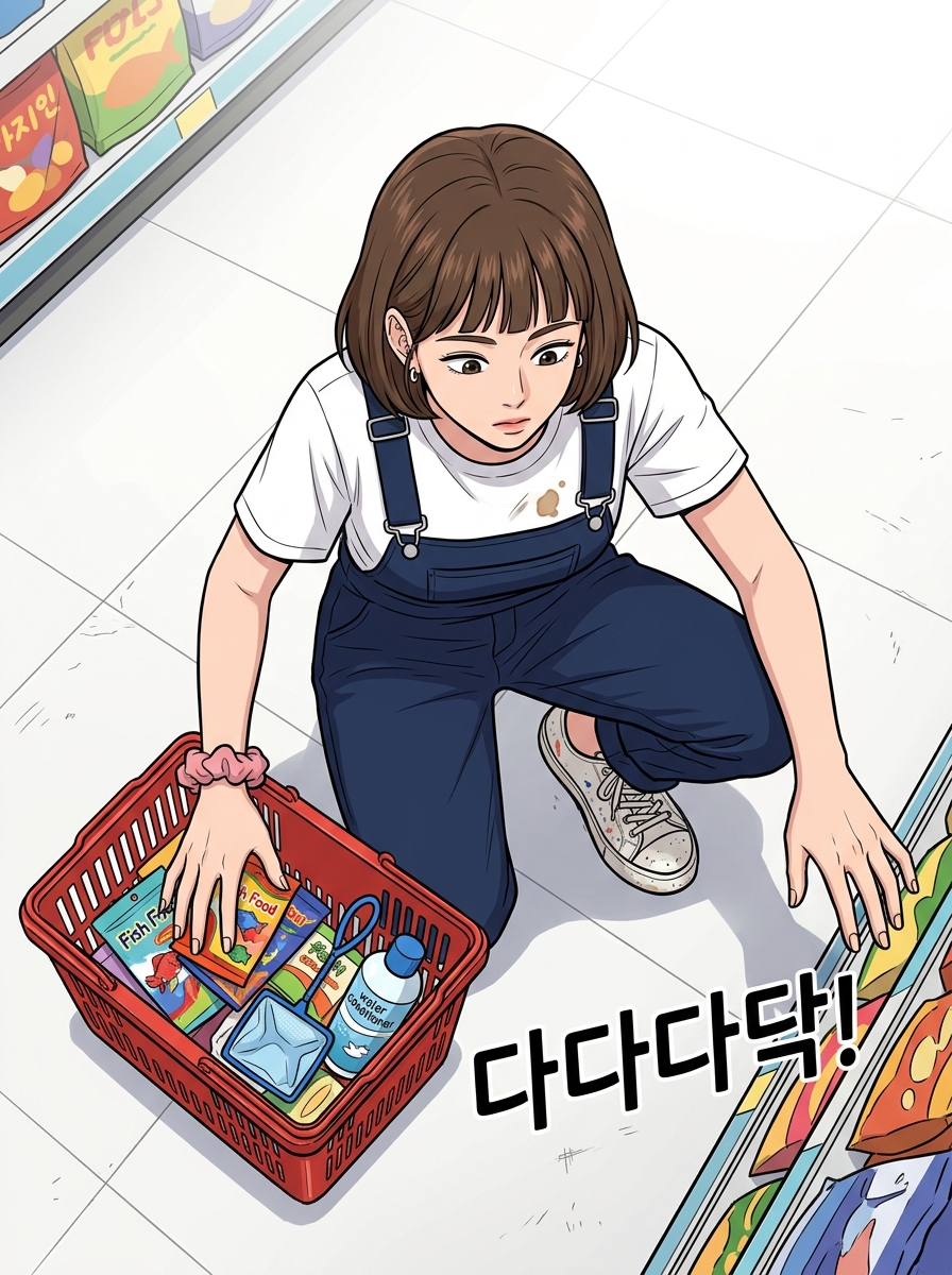 수조 너머 세계 14컷