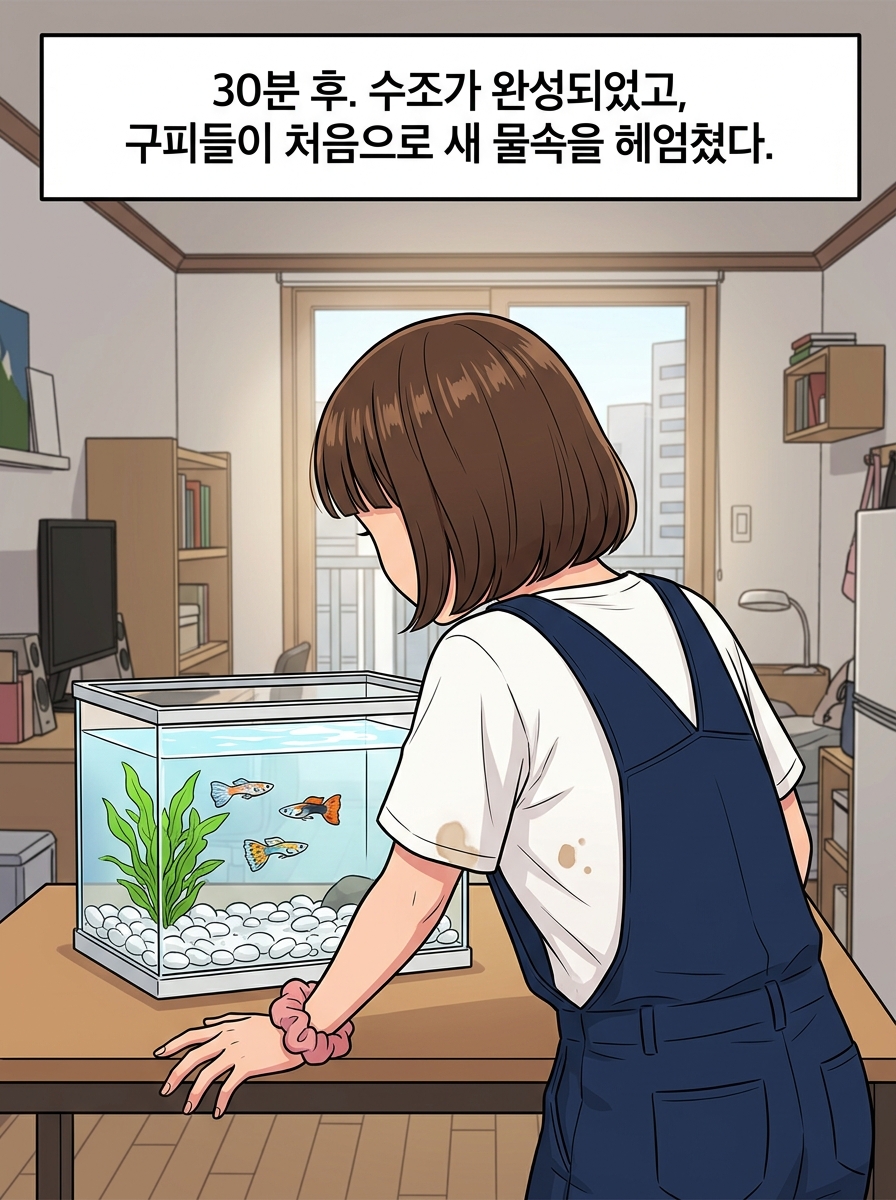 수조 너머 세계 19컷