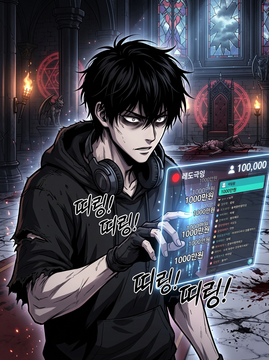 검으로 쓰는 러브코미디 3컷