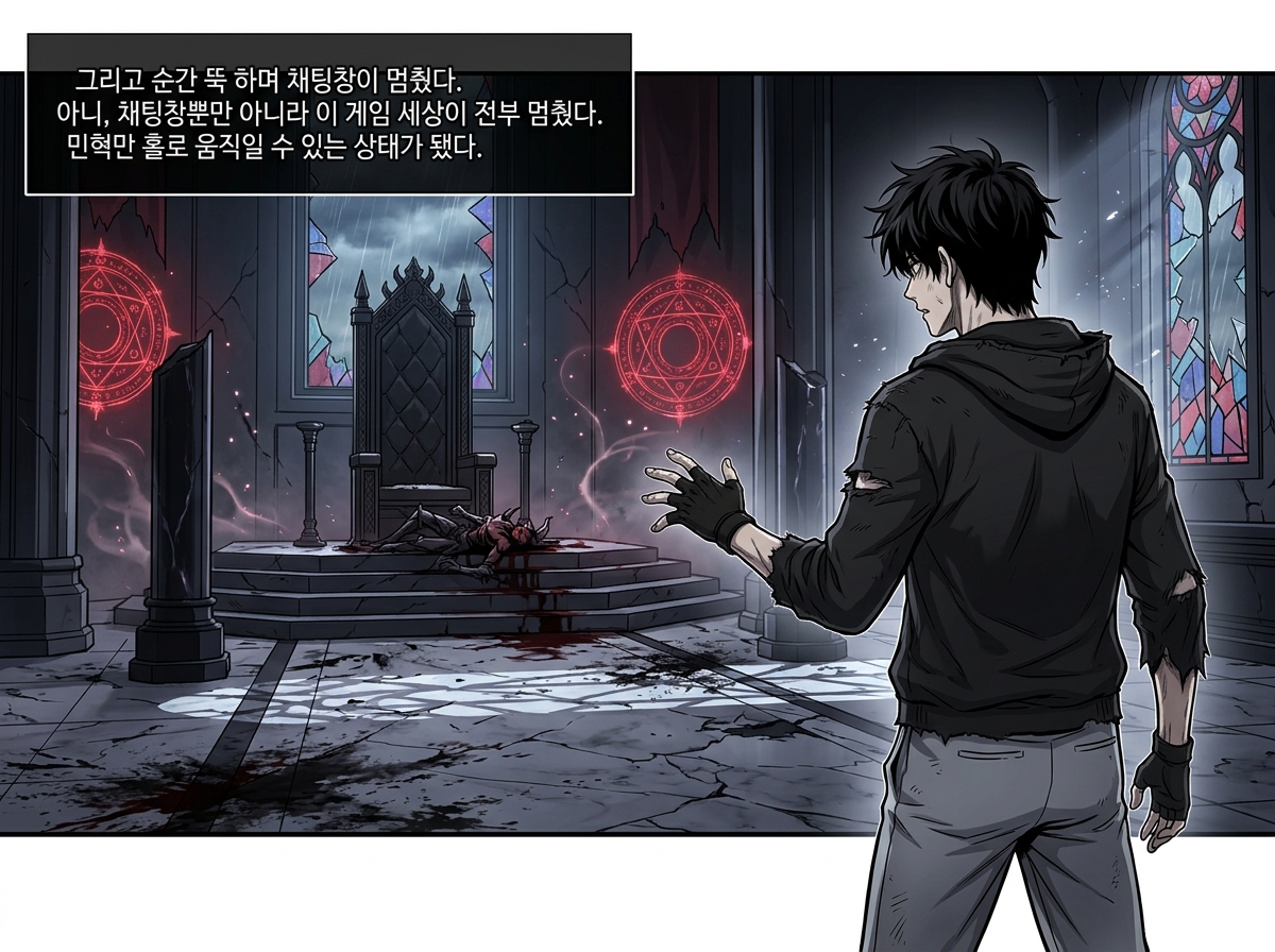검으로 쓰는 러브코미디 9컷