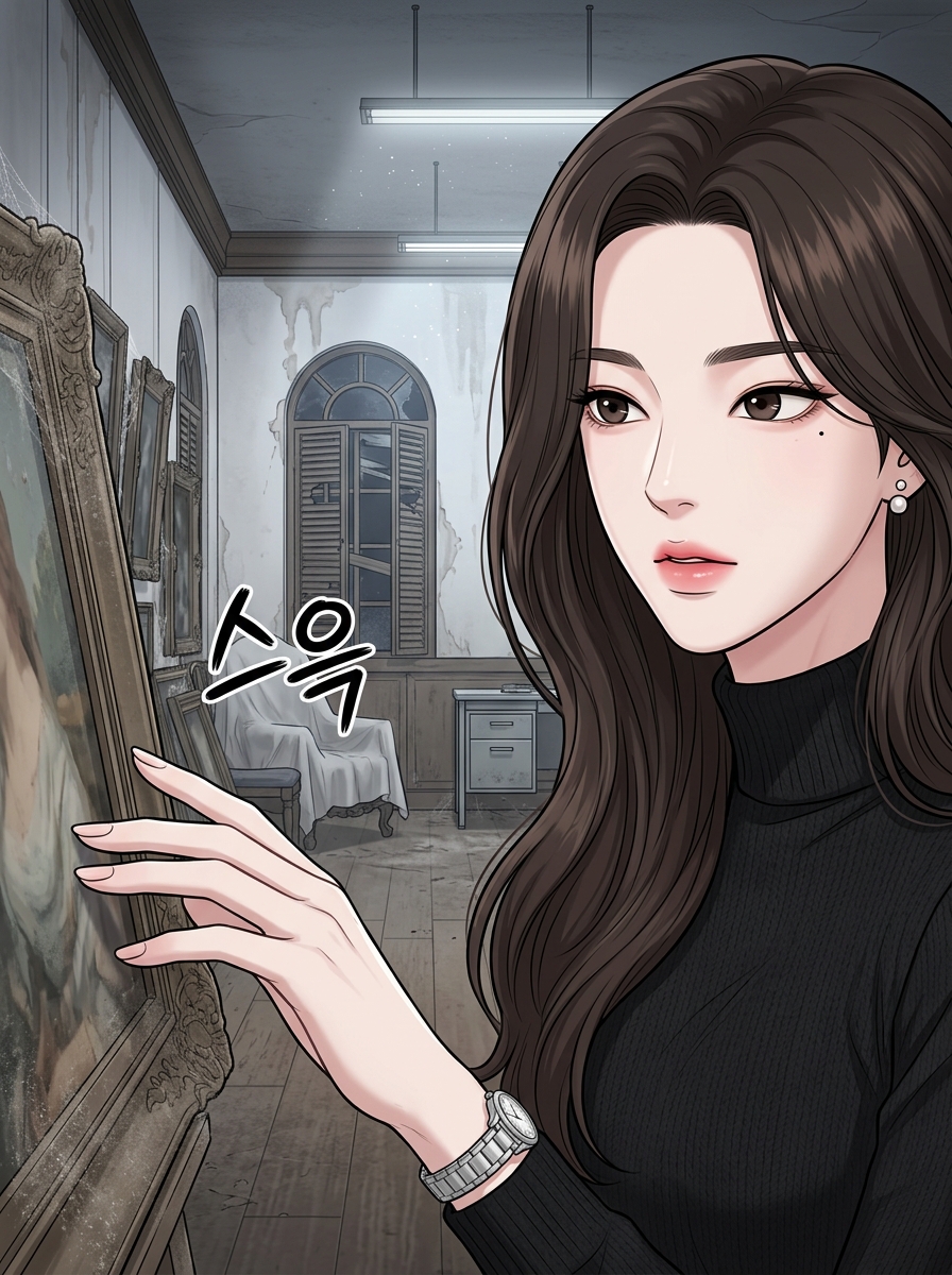 밤의 큐레이터 5컷