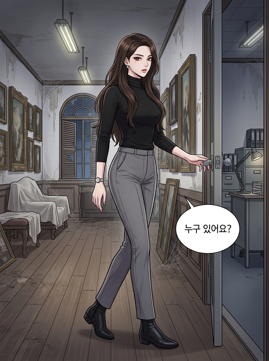 밤의 큐레이터 14컷