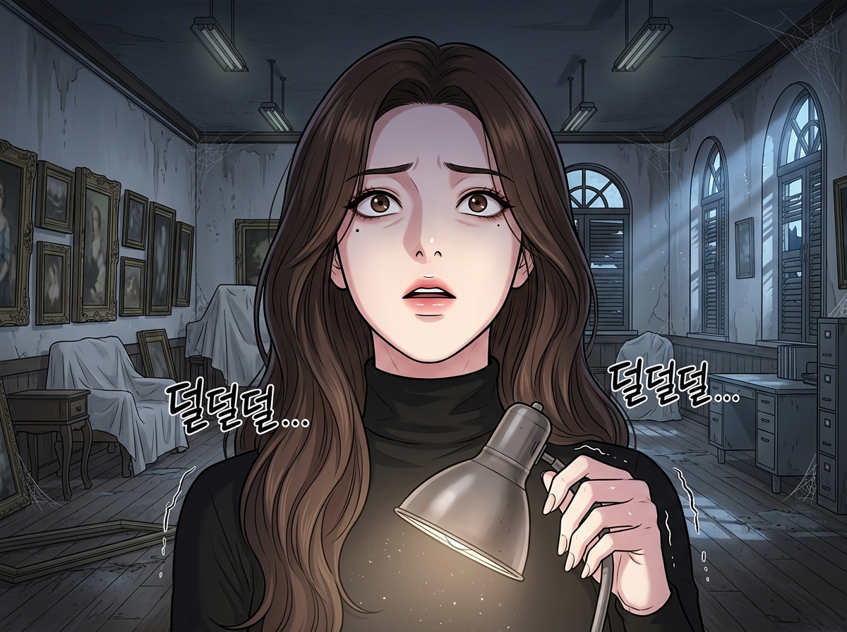 밤의 큐레이터 17컷