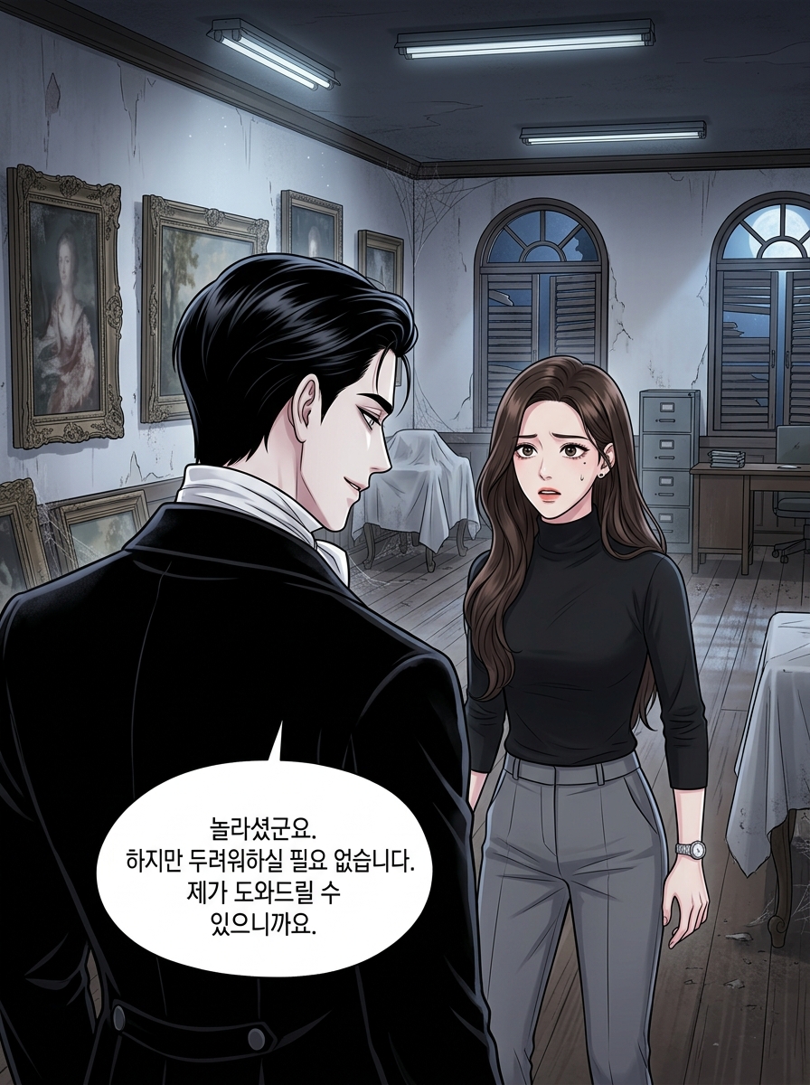 밤의 큐레이터 22컷