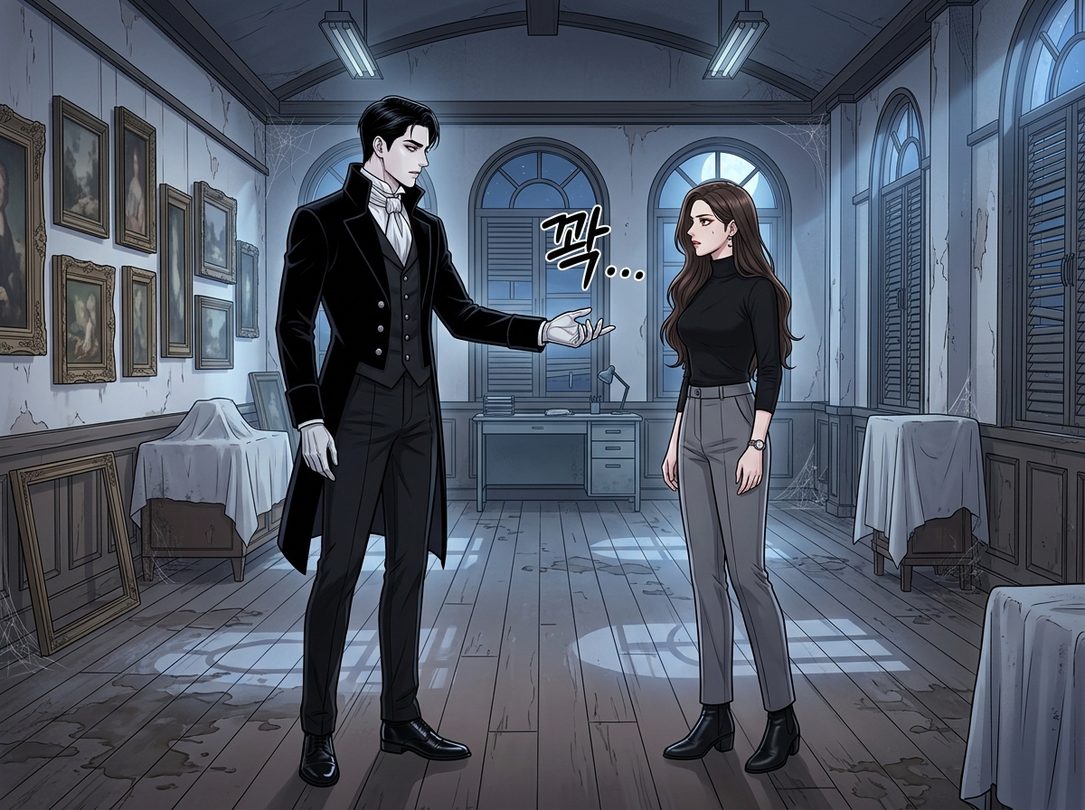 밤의 큐레이터 26컷
