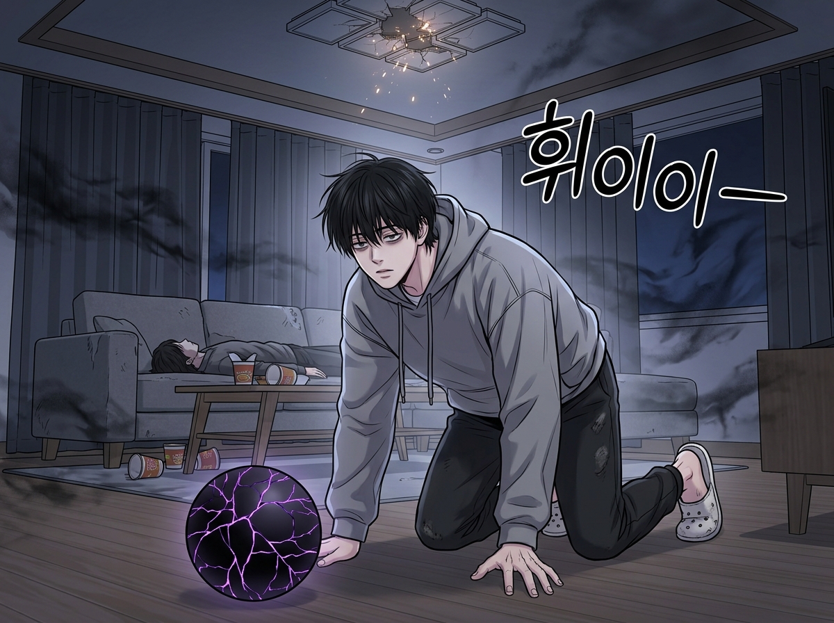검은 알의 부화 13컷