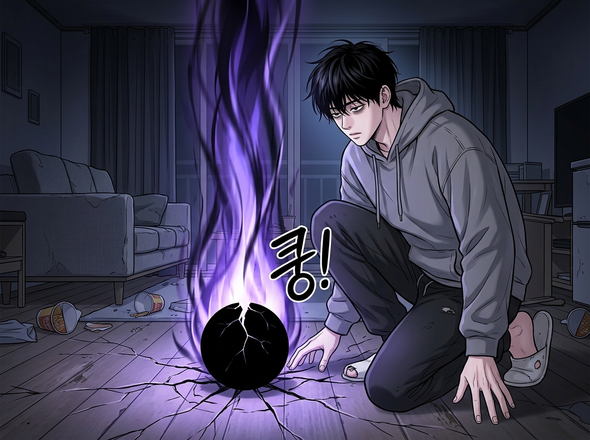 검은 알의 부화 19컷